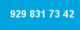 929 831 73 42 929 831 73 42